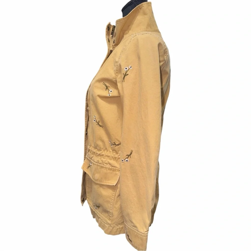 MADEWELL Daisy Embroidered Passage Jacket Full Zip & Snap Front - Picture 6 of 10
